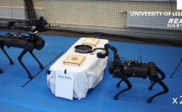 Robot làm bánh mì kẹp thịt