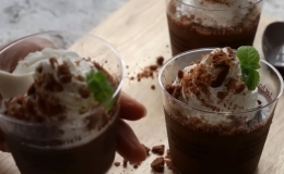 Thạch cà phê mát lạnh cho ngày hè