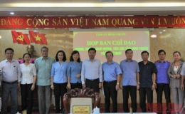 Thành lập Ban chỉ đạo phòng, chống tham nhũng, tiêu cực tỉnh Bình Phước