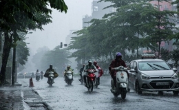 Thời tiết ngày 9/7: Mưa dông khắp 3 miền
