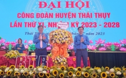 Công đoàn huyện Thái Thụy: Hỗ trợ gần 1 tỷ đồng cho đoàn viên xây nhà mái ấm công đoàn