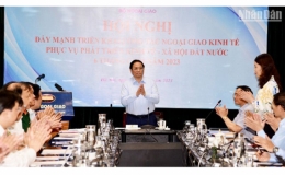 Đẩy mạnh công tác ngoại giao kinh tế phục vụ phát triển đất nước