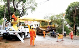 Những lưu ý sử dụng điện an toàn trong ngày mưa, ngập
