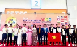 Thí sinh Việt Nam giành 2 Huy chương Vàng tại Olympic Phát minh và Sáng chế thế giới