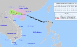 Tin bão khẩn cấp (Cơn bão số 1)