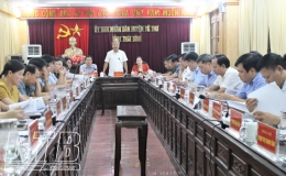 Vũ Thư: Tập trung lãnh đạo, chỉ đạo quyết liệt đẩy nhanh tiến độ giải phóng mặt bằng các dự án