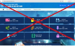 Xuất hiện trang web giả mạo Cổng dịch vụ công của BHXH Việt Nam
