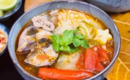 Dân dã tô bún cá ngừ