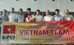 Học sinh Thái Bình giành Huy chương Đồng Olympic Vật lý châu Âu 2024
