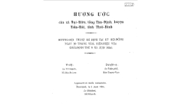Hương ước làng Đại Hữu tròn 100 tuổi