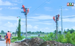 Quỳnh Phụ: Bảo đảm cung cấp điện ổn định mùa nắng nóng