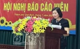 Thành phố: Phổ biến Quy định số 144-QĐ/TW và Chỉ thị số 35-CT/TW của Bộ Chính trị cho đội ngũ báo cáo viên