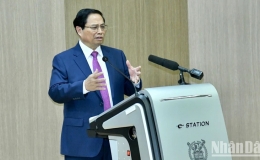 Thủ tướng Phạm Minh Chính phát biểu chính sách tại Đại học Quốc gia Seoul