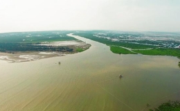 Tin cảnh báo ngập lụt khu vực cửa sông, ven biển tỉnh Thái Bình 