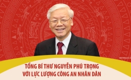 Tổng Bí thư Nguyễn Phú Trọng với lực lượng Công an nhân dân