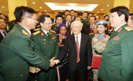 Tuổi trẻ Quân đội khắc ghi lời căn dặn của Tổng Bí thư Nguyễn Phú Trọng