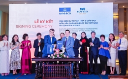 UNESCO và SOVICO ký kết hợp tác triển khai dự án thúc đẩy văn hóa, giáo dục và phát triển bền vững tại Việt Nam