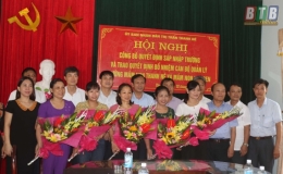 Sáp nhập Trường Mầm non Hoa Sen vào Trường Mầm non Thanh Nê