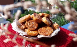 Bánh chả giòn thơm cho ngày cuối tuần mưa gió