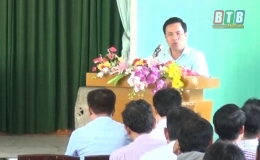 Đại biểu HĐND tỉnh và huyện Kiến Xương tổ chức tiếp xúc với cử tri cụm xã Vũ Ninh sau kỳ họp thứ tám