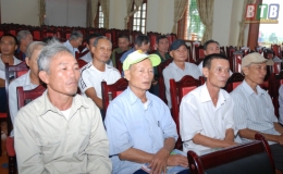 Khai giảng lớp vận hành, bảo dưỡng, sửa chữa máy cơ khí nông nghiệp cho người lao động tại xã Vũ Hoà