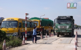123 trường hợp vi phạm chở hàng quá tải trọng