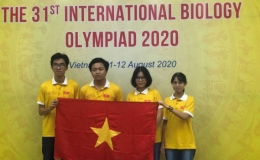 Cả 4 thí sinh Việt Nam đoạt giải tại Olympic Sinh học quốc tế 2020