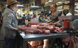 Giá thịt lợn xuống thấp nhất 3 tháng qua