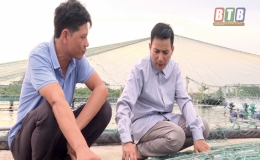 Tâm huyết với nghề nuôi tôm