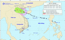 Tin bão khẩn cấp (Cơn bão số 2) hồi 04h ngày 02/8/2020