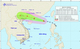 Tin bão trên biển Đông (Cơn bão số 4)
