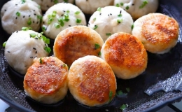 Cách làm bánh bao chiên mini