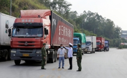 Cửa khẩu Tân Thanh tạm dừng thông quan do xuất hiện ca nhiễm Covid-19
