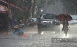 Dự báo thời tiết 26/8: Một số tỉnh Bắc Bộ có mưa lớn