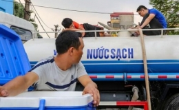 Hà Nội dự chi 165 tỷ đồng hỗ trợ giá nước sạch cho người dân