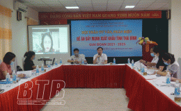 Hội thảo tư vấn, phản biện đề án đẩy mạnh xuất khẩu tỉnh Thái Bình giai đoạn 2021 - 2025