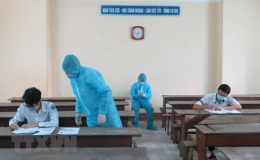 Hơn 98% thí sinh dự thi tốt nghiệp THPT trong ngày đầu đợt 2