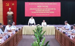 Ban Chỉ đạo Trung ương về phòng, chống tham nhũng, tiêu cực thông qua kết quả kiểm tra tại Ban Cán sự đảng Bộ Công thương