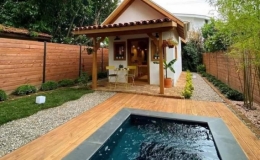 Căn nhà gỗ siêu nhỏ nhiều người mơ ước