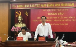 Càng đấu tranh phòng chống tham nhũng tiêu cực, càng có thêm sự kiên định, kinh nghiệm