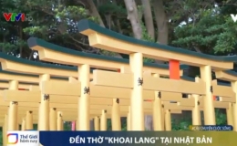 Chiêm ngưỡng đền thờ "khoai lang" tại Nhật Bản