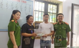 Công an thành phố Thái Bình: Trả lại tài sản cho người bị mất