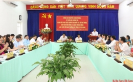Đồng chí Nguyễn Xuân Thắng làm việc với Ban Thường vụ Tỉnh ủy Tây Ninh về công tác đào tạo cán bộ