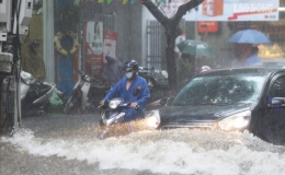 Dự báo thời tiết 26.8: Khu vực Bắc Bộ tiếp tục mưa dông gió mạnh diện rộng