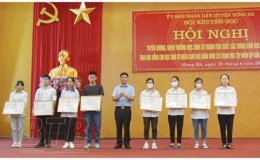 Hội Khuyến học huyện Hưng Hà: Tuyên dương, khen thưởng 163 học sinh có thành tích xuất sắc năm học 2021 - 2022