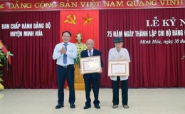 Quảng Bình: Huyện Minh Hóa kỷ niệm 75 năm Ngày thành lập chi bộ đầu tiên