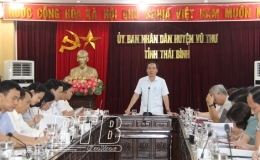 Ban Văn hóa - Xã hội, HĐND tỉnh: Giám sát việc thực hiện Nghị quyết số 13 tại huyện Vũ Thư