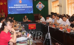 Bộ trưởng Bộ Giáo dục và Đào tạo Nguyễn Kim Sơn gặp gỡ nhà giáo, cán bộ quản lý, nhân viên ngành giáo dục