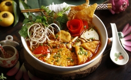 Bún riêu chay cho mùa Vu Lan