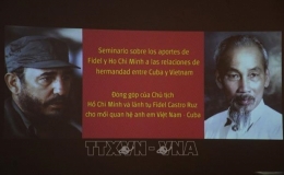 Hội thảo về những đóng góp của Chủ tịch Hồ Chí Minh và lãnh tụ Fidel Castro trong quan hệ Việt Nam-Cuba